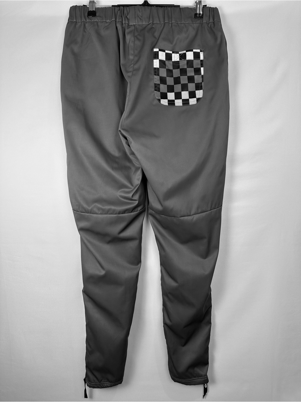 Yubikwate Men's Green Gray Lightweight Joggers with Patch Detail Size Medium - Picture 3 of 14